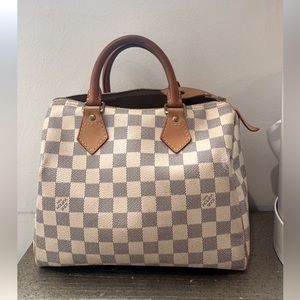 Louis Vuitton Speedy 25 Damier Azur